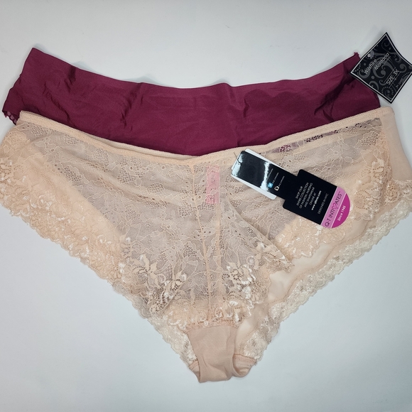 Splendies Women's Lace Panties Underwear Size 3x Lot Of 2 New - Picture 1 of 11